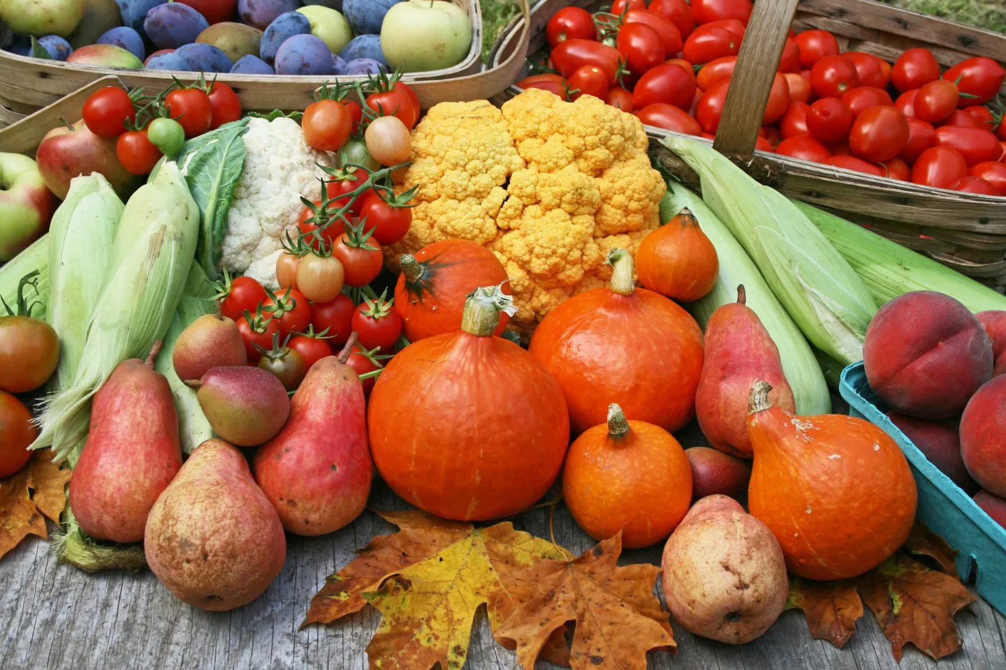 fruits et légumes de saison en décembre